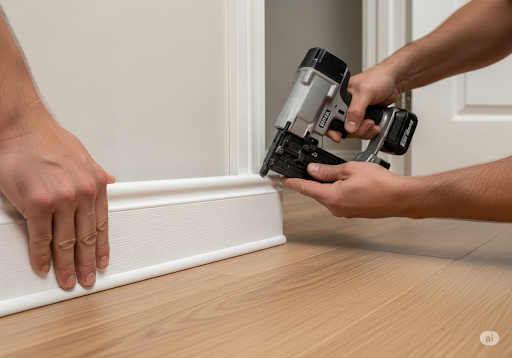 PVC Süpürgelik Uygulama