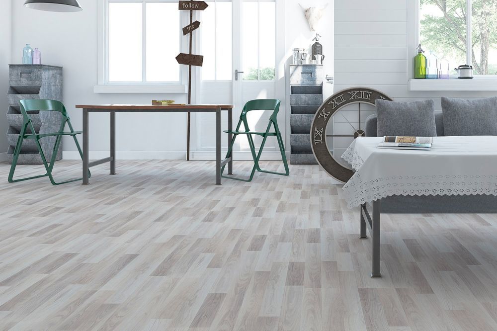 Floorpan Classic Kül Meşe Laminat Parke 8 mm